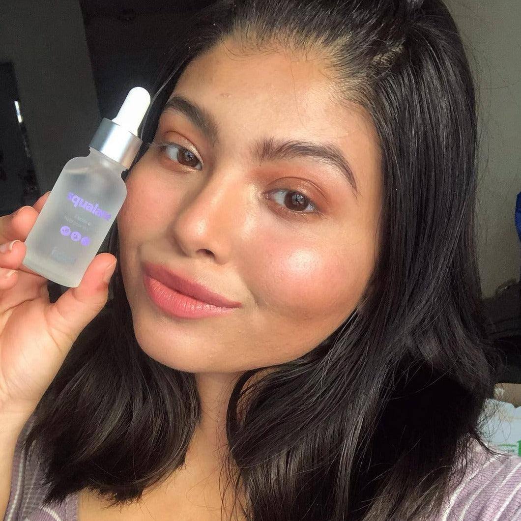 squalane lightweight facial oil - Indeed laboratories